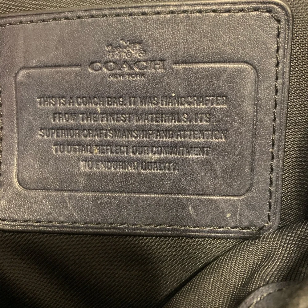 Coach Manhattan special edition leather backpack - Picture 4 of 4